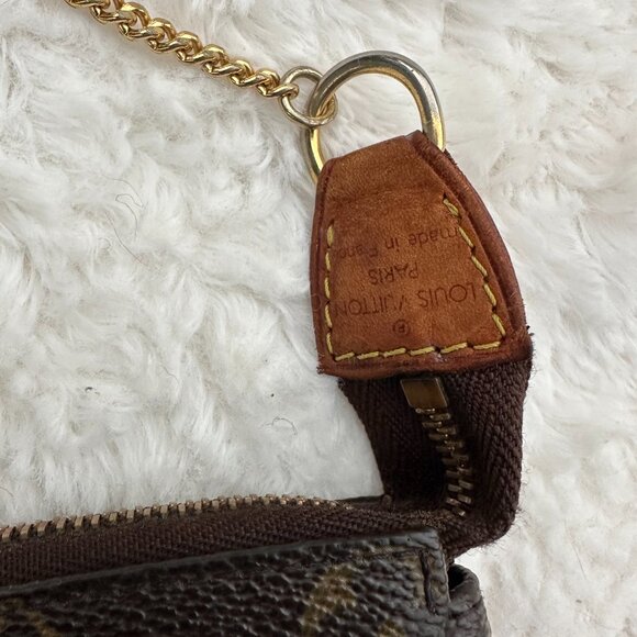 Louis Vuitton Monogram Mini Pochette Dust Bag with Certificate of Authenticity - Picture 3 of 15